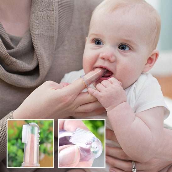 Brosses à Dents à Doigt pour Bébé - Foibe Beauté